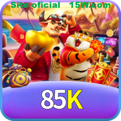 Imagem promocional da 85K mostrando a plataforma e suas vantagens
